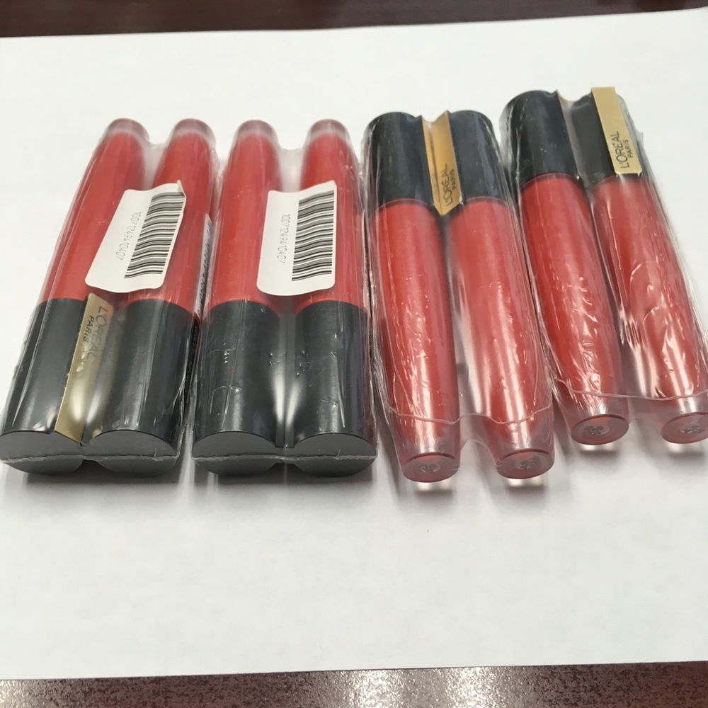 8 pieces - L’Oreal Paris Rouge Signature Lip Stain #454 Red